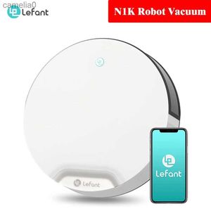 Aspirateurs robot Lefant N1K Robot aspirateur mince sans enchevêtrement pour fille femme WiFi App Alexa Echo poils d'animaux sol dur tapis à poils bas L231219