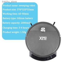 Robot aspirateur Aspirateur Robot Aspirateur 2800pa Smart Wireless Remote Control Floor Nettoyage Auto USB Charge Machine Dry and Wet For Home Y240418