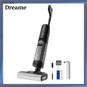 Robotische stofzuigers Dree Tech H12 Pro Powder Sprayer Cable Gratis Smart Floor Sprayer Vacuümreiniger en harde vloerbal met hete luchtring WX