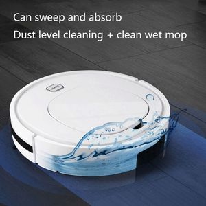 Robotische vacuums mini vacuümreiniger nat/droog gebruik 3-in-1 vegen vaccum dweilen 90 looptijd voor keramische tegels houten vloer marmer 230505