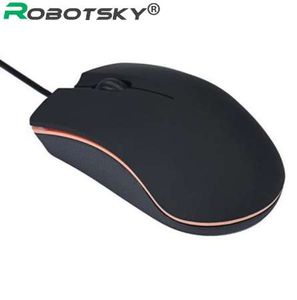 Robotsky USB bekabelde gaming muis optische 3 knoppen game muizen voor pc laptopcomputer