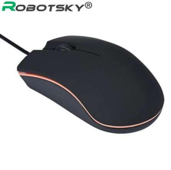 Robotsky – souris de jeu filaire USB, optique, 3 boutons, pour PC et ordinateur portable, 9336545