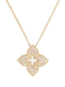 Robrto munt ketting ketting Venetiaanse prinses Diamond ruby ​​merkontwerper luxe fijne sieraden voor vrouwen hanger K goud liefde hart saturn planeet klaver