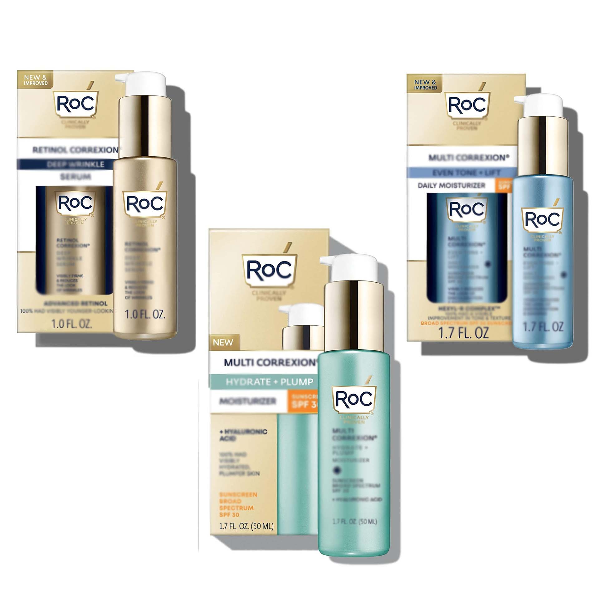 ROC Auf Lager ROC Nachtcreme Roc Gesichtspflege 1oz 30ML Hohe Qualität Kostenloser Versand