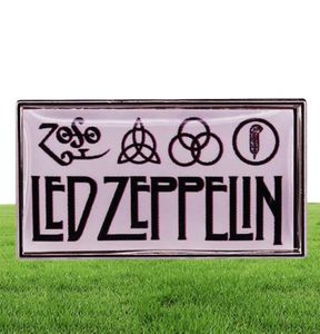 ROCK Band Led Zeppelins émail broche broche insignes en métal épinglettes broches sac à dos col Denim veste bijoux accessoires 8165793