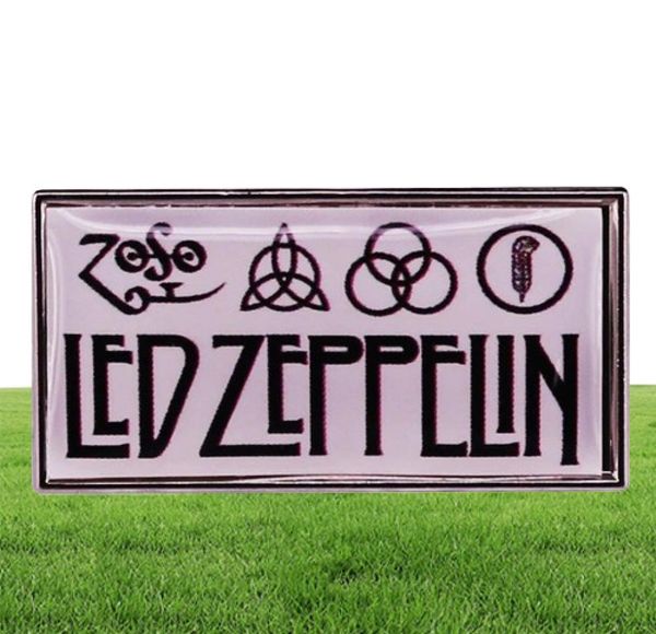 Rock Band Led Zeppelins Emor Broche Badges métalliques Branches Broches Colliers Collier Denim Veste Jewelry Accessoires9295160