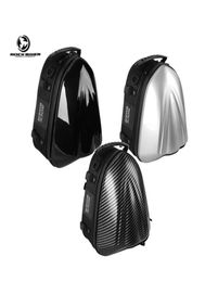 Bolsa de casco de motocicleta de motociclismo de roca Motocross de caparazón dura de la mochila Top Moto Back Back Sheat Bag Alforjas para Moto Racing RI2576422