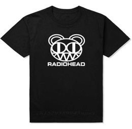Rock n roll t shirt mannen aangepaste ontwerp radiohead shirts arctische apen tee shirt katoenen muziek t -shirt tshirts 2106103427509
