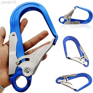 Protection des rochers 35KN OUTDOOR ROCK CARABINER CHARBINE SURVIAL GEAR MOUTILLE DU CORCE DE SÉCURITÉ DIBULIGATION FONCTIONNEMENT AUX ÉQUIPEMENT DE HAUTE