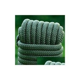 Rock Protection Dia.10 mm Paracord Lanyard Rope Survival Parachute Cord One Core Solid for Outdoor Cam Climbing Hiking Diy Bracelet 240 DHTDL