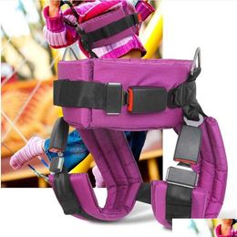 Rotsbescherming Nylon Bungee Trampoline Harness Outdoor Safety Belt voor ADT's HKD230811 Drop Delivery Sports buitenshuis Camping Wandelen CL DHGCHCH