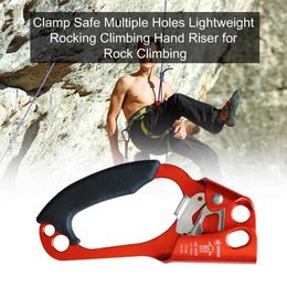 Rotsbescherming Outdoor Mountaineering Rock klimt touw klem Hand ascender rappelling tandwieluitrusting touw klem voor bergbekleding Caving HKD230810