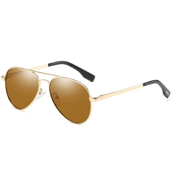 Gafas de sol con montura de tamaño pequeño con película de luz polarizada Rock punk para hombres y mujeres, gafas de sol con protección solar a la moda para hombres y mujeres