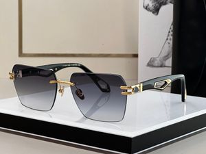 Rock lunettes de soleil concepteurs pour hommes femmes été LE WEBEN II Style Anti-ultraviolet carré lunettes sans cadre boîte aléatoire