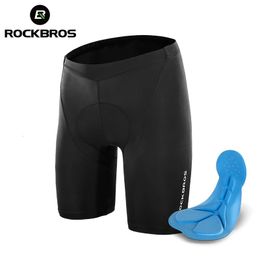 RockBros 3D Summer Bike Shorts Men Women Ademend Sponge Shock Absorptie Cycling Shorts Vocht Wicking Sport Pants 240325