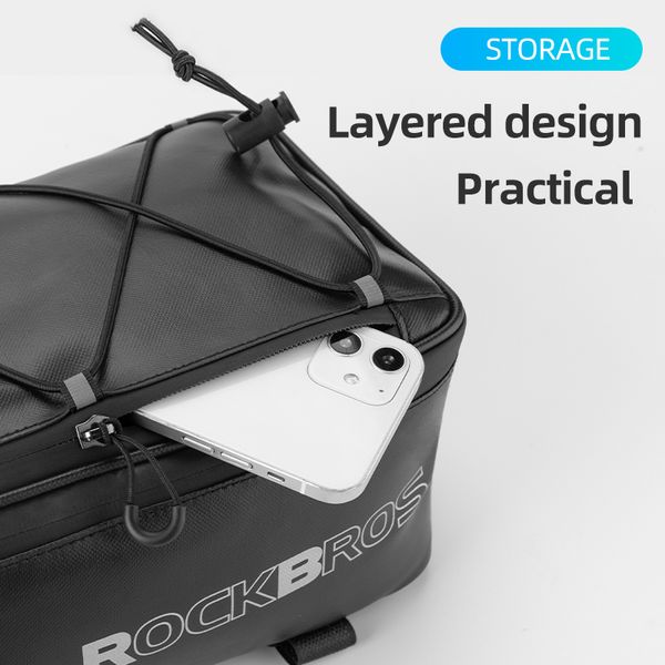 Sac à vélo Rockbros 4L Sac de voyage de voyage à vélo étanche SALLE SALDE PANIER MTB SAG BOIDE ELECTRIC