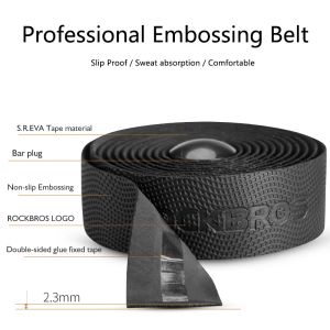 Rockbros Anti-Slip Road Bike Standhoedgreep Tape Soft Eva Bicycle Handgreep Balk Riem Wikkel Buiten fietsgreep riem voor fiets