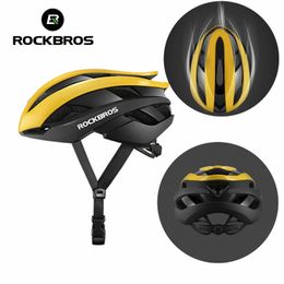 RockBros Bicycle Helm Cycling Ultralight Road Bike Helmet MTB Scooter Helmet Caps Motorfietshelm Casco Ciclismo 240409