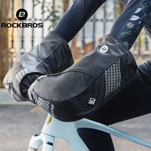 Rockbros Bicycle Wind Protective Gants Motorcycle Outdoor Sports Riding Cold Resistance 3D Stéréo Clipping Bike CyCHAGE 231220