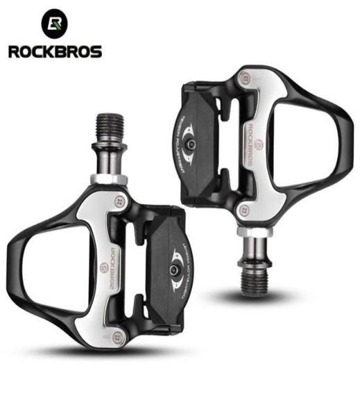 ROCKBROS SPDSL vélo de route pédales autobloquantes ultraléger en alliage d'aluminium 2 roulements scellés vélo pédales vélos Part41314399601026