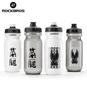 Rockbros Sports Water Bottle 600ml FEAKPORT PP5 FOODGRADER MATÉRIEL BICYCLE CYCLAGE LOCATIVE MOUCHE 240409