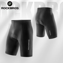 Rockbros Summer Cycling Shorts respirant Bicycle Shorts collants Road Sport Bike Pantmands Tocoproof Sponge Pad Brokes240417