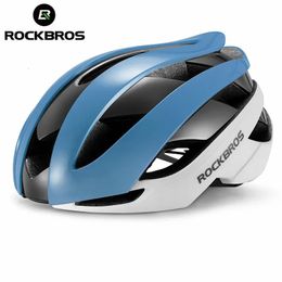 ROCKBROS casque de vélo ultraléger cyclisme sécurité course vélo de route vtt Scooter casquettes moto 240312