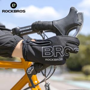 ROCKBROS hiver gants de vélo thermique imperméable coupe-vent vtt gants de vélo ski randonnée motoneige moto cyclisme gant 240229