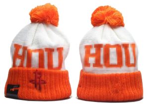 Rockets Mutsen Houston North American Basketball Team Side Patch Winter Wool Sport Knit Hat Skull Caps