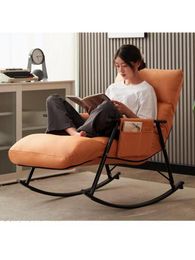 Chaise à bascule adulte technologique de loisirs chaise à bascule canapé de chambre à coucher adulte chaise salon pliant balcon nordique chaise paresseuse