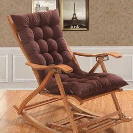 Coussin de chaise à bascule, coussin de chaise de jardin d'extérieur, antidérapant, à dossier haut, lavable, pour chaise longue, 231220