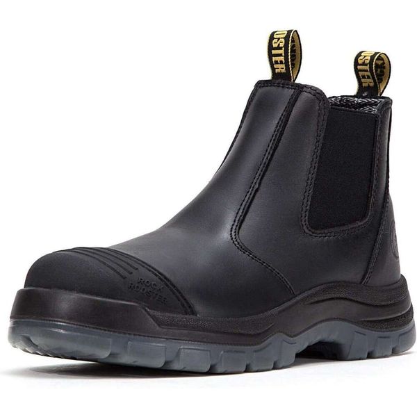 Botas de trabajo ROCKROOSTER para hombre, punta suave de 6 