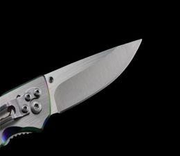 Rockstead Pitchuquot Classic pliing couteau 7cr17mov lame en satin poignée en acier inoxydable