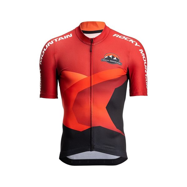 Rocky Mountain 2024 Jersey de ciclismo de verano para hombre, uniformes de LICRA para bicicleta de montaña, ropa para bicicleta de montaña, ropa con mangas, Jersey de ciclismo, camisa de gato negro