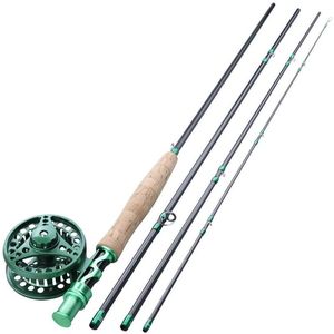 Combo de carrete de vía Sougayialng 27m 56 Fibra de carbono Tralight Pesaje y mosca Goldgreen Pesca257B6642706 Drop de entrega Deportes al aire libre Dhqdz