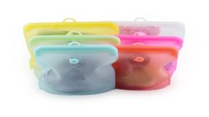Rod with Date Pointer Saver Food Grade Silicone Storage Bag Fruits Packing Selfsealing Bags Pouch 500ml254d3043532