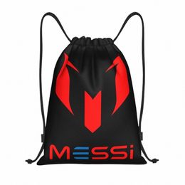 Rode Mis 10 Voetbal Voetbal Trekkoord Rugzak Sport Gym tas Voor Mannen Vrouwen Winkelen Sackpack H6TL #