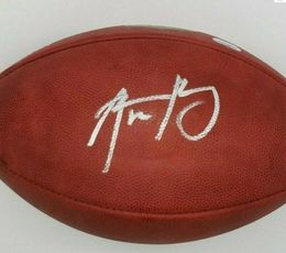 Rodgers Gates Unitas Adams Dungy Butkus White Reid tittle watt gesigneerde ondertekende ondertekende signaturer Auto Autograph Collectable Football Ball