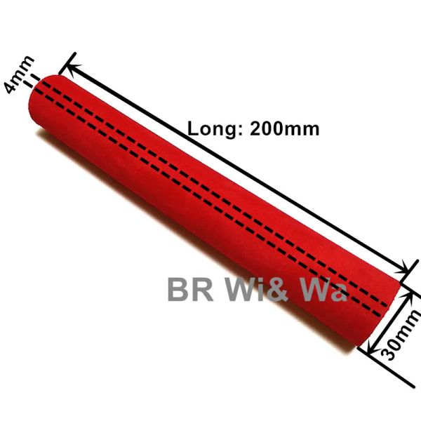 Rods BR WiWa – matériau EVA droit avec trou de 4mm 5mm, pour la Production de flotteurs O/D 30mm, réparation de canne à pêche de haute qualité, construction de cannes à pêche, 5 pièces/lot