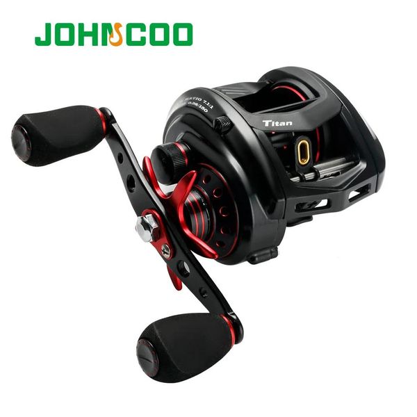 Johncoo moulinet de pêche Mt200 moulinet de coulée d'appât grand jeu 13 kg Max glisser moulinet de pêche 11 + 1 Bb 7.1: 1 moulinet de pêche à l'appât