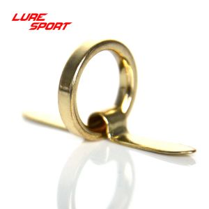 Hengels LURESPORT 6 stuks stalen ring om ontbrekende lus te vermijden Hengelbouwcomponent Reparatie Hengel DIY-accessoire