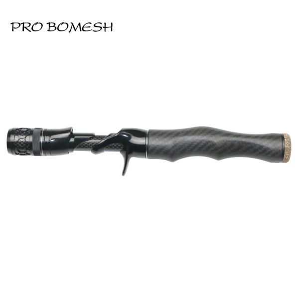 Rods Pro Bomesh 1 ensemble 60.7g coulée pleine longueur en Fiber de carbone poignée Kit canne à truite bricolage canne à pêche composant de construction accessoire