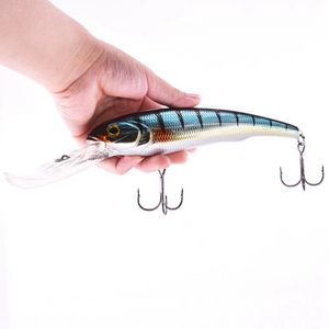 Señuelos de Pesca Wobbler Minnow, 20cm, 128g, Crankbait, pez grande, cebo duro, Pesca para pescadores profesionales, Señuelos de Pesca