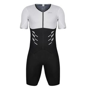 Roka Summer Mens Cycling Skinsuit Trisuit Triathlon Cycling Jersey Ciclismo Zwemmen Running Mtb Bike Clothing Non-Slip Webbing