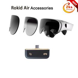 Accesorios de gafas VR de Air Rokid Smart Cargador de tapa de blasfo portátil 240506