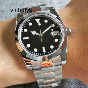 ROLAXES Clean Automatic Watch Master Watch Mover Watch Polished Bezel Bracelet Sapphire Verre Noir