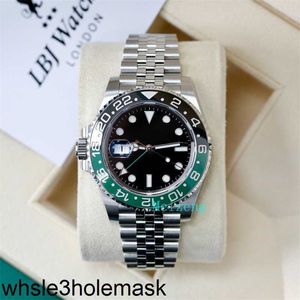 Rolaxs Brand Luxury Wallwatch Men's Automatic Watches GMT Sprite Abril 2024 Ref 126720VTNR Full Set pegado