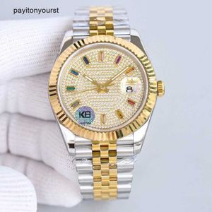 Rolaxs Montre Diamant Montres Hommes Automatique Mécanique 2824 Mouvement Designer 41mm Saphir Femmes Montre-Bracelet Étanche 904l En Acier Inoxydable Montre De Luxe rj