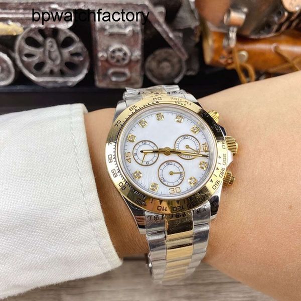 Role Mens Montre De Relojes Luxe Movimiento mecánico automático Caja de cerámica de 40 mm Hebilla plegable Pulsera de acero inoxidable resistente al agua Reloj de negocios para hombres Regalo