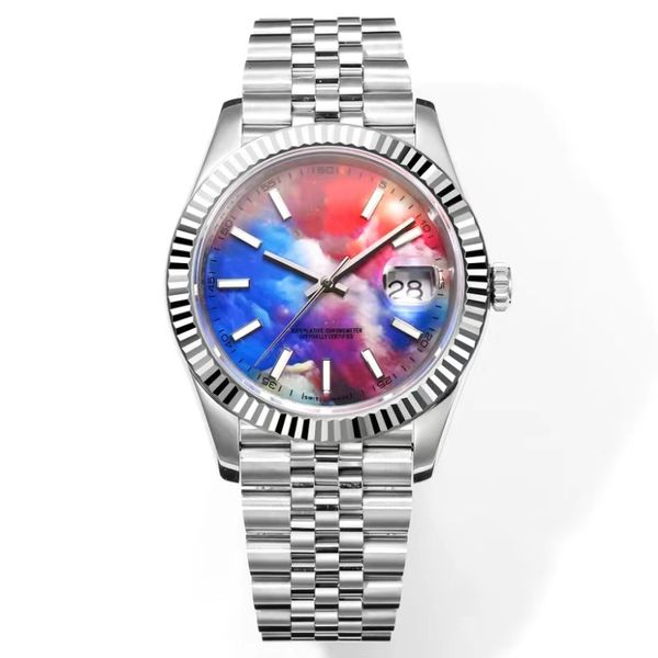 Role Watch 41mm Masculino Novo Aço Esmaltado Literatura Pintada Espelho de Safira com Superluminova Suíça Detalhes de Calibre Automático Suíço Perfeitamente Replicados1